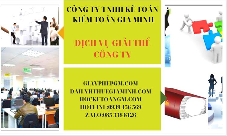 Dịch vụ giải thể công ty trọn gói nhanh gọn tại Hà Giang