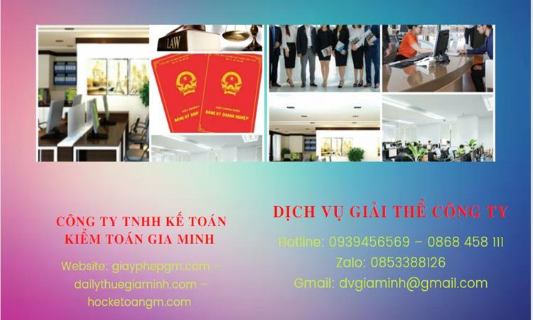 Dịch vụ giải thể công ty trọn gói nhanh gọn tại Hòa Bình