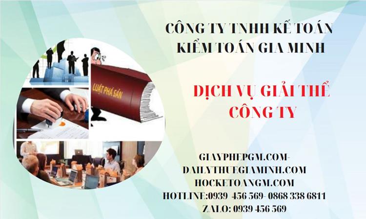 Dịch vụ giải thể công ty trọn gói nhanh gọn tại Kiên Giang