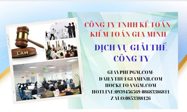 Dịch vụ giải thể công ty trọn gói nhanh gọn tại Lâm Đồng