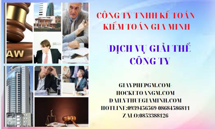 Dịch vụ giải thể công ty tại Yên Bái uy tín và trọn gói