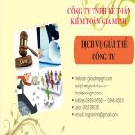 Dịch vụ giải thể công ty tại Bắc Ninh uy tín và trọn gói – Xử lý nhanh chóng, chi phí hợp lý 6 Dịch vụ giải thể công ty uy tín trọn gói tại Bắc Ninh