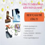 Dịch vụ giải thể công ty uy tín trọn gói tại Bình Định