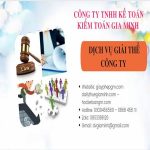 Dịch vụ giải thể công ty uy tín trọn gói tại Thái Bình
