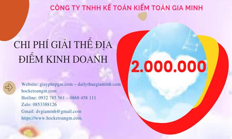 Dịch vụ giải thể địa điểm kinh doanh tại Thị xã Mỹ Hào nhanh, giá rẻ