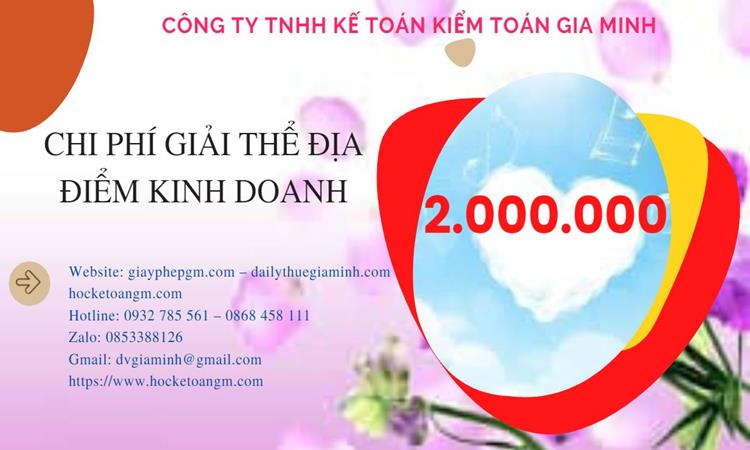 Dịch vụ giải thể địa điểm kinh doanh tại TP Hưng Yên nhanh, giá rẻ