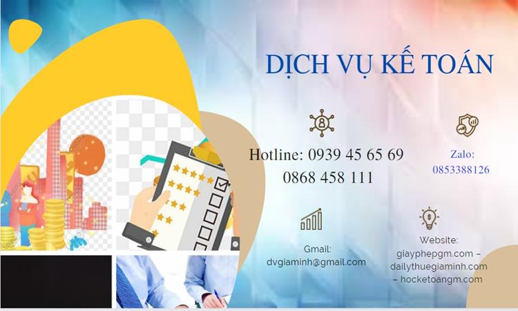 Dịch vụ kế toán Bà Rịa Vũng Tàu uy tín