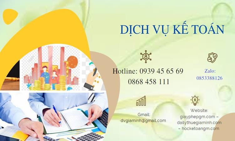 Dịch vụ kế toán Huyện An Dương uy tín