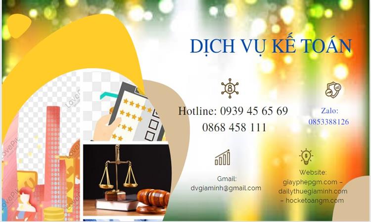 Dịch vụ kế toán Huyện Thủy Nguyên uy tín