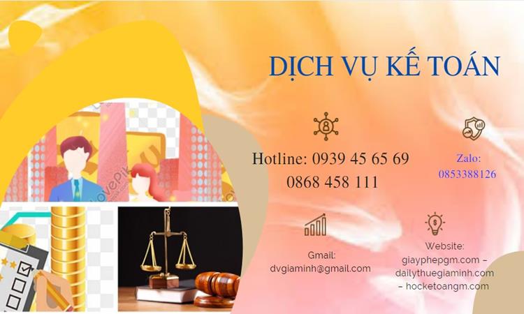 Dịch vụ kế toán Huyện Tiên Lãng uy tín