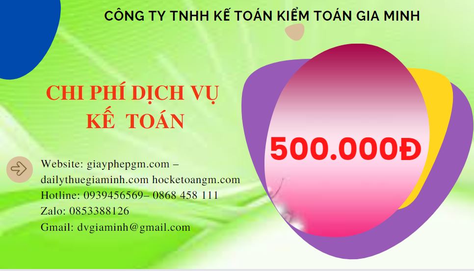Dịch vụ kế toán ở đâu rẻ nhất tại Huyện Phù Cừ