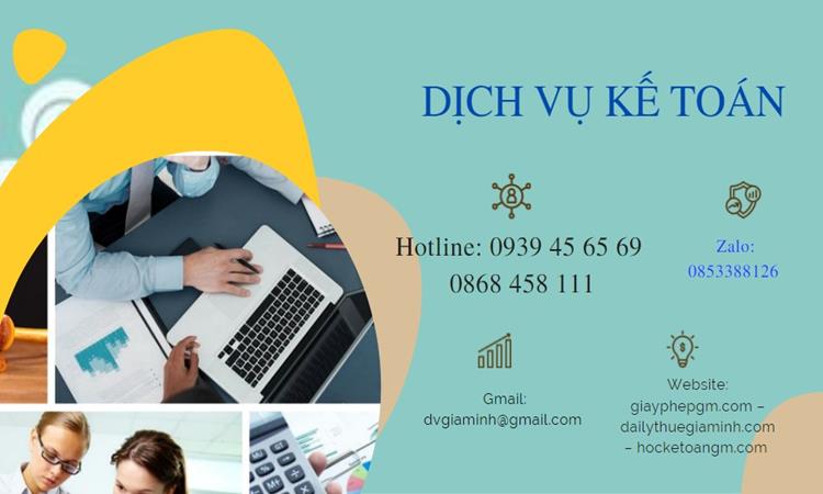 Dịch vụ kế toán Quận Đồ Sơn uy tín