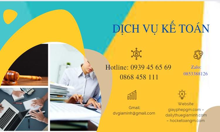 Dịch vụ kế toán Quận Hải An uy tín