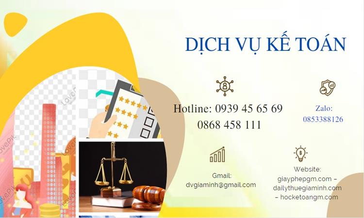 Dịch vụ kế toán Quận Hoàng Mai uy tín