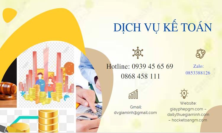 Dịch vụ kế toán Quận Kiến An uy tín