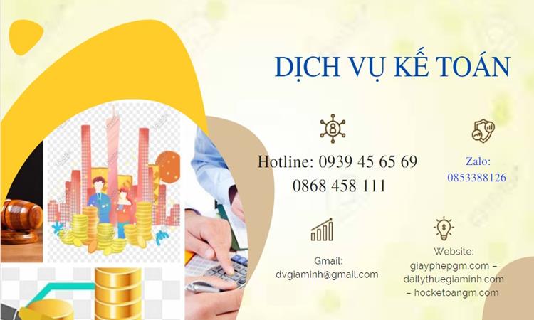 Dịch vụ kế toán Quận Lê Chân uy tín