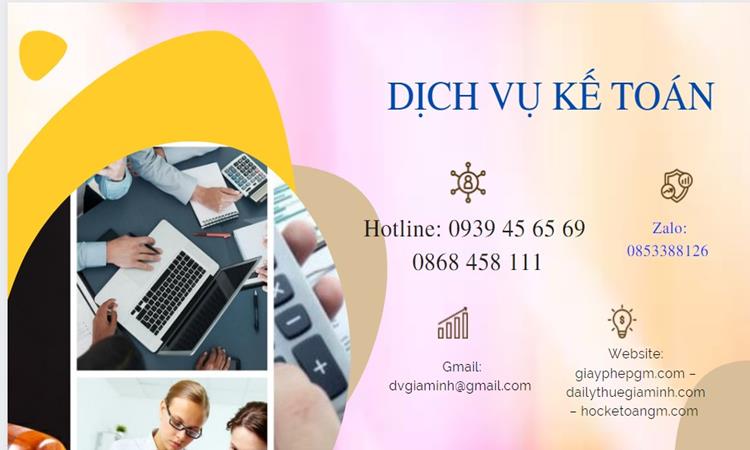 Dịch vụ kế toán Thành Phố Hồ Chí Minh uy tín