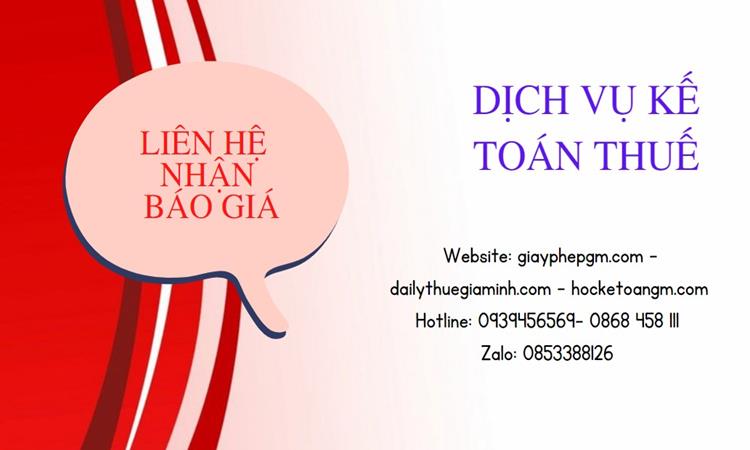 Dịch vụ kế toán thuế An Giang
