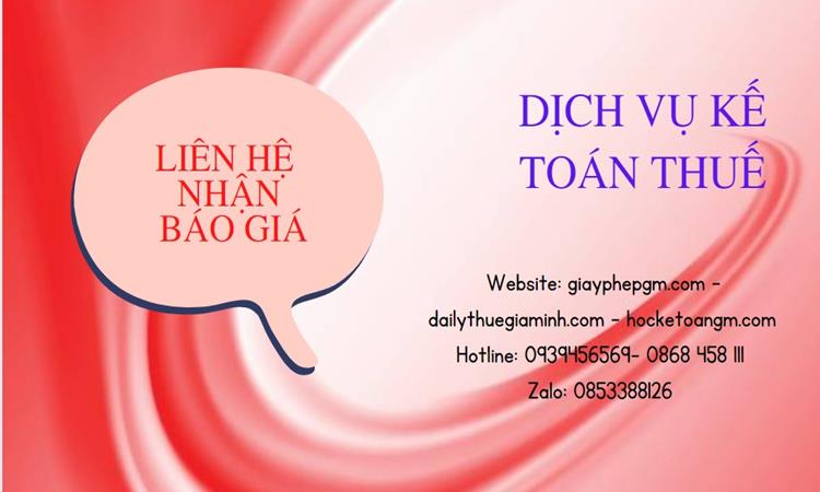 DỊCH VỤ KẾ TOÁN TRỌN GÓI TẠI BẠC LIÊU CHÍNH XÁC NHẤT 5 Dịch vụ kế toán thuế Bạc Liêu