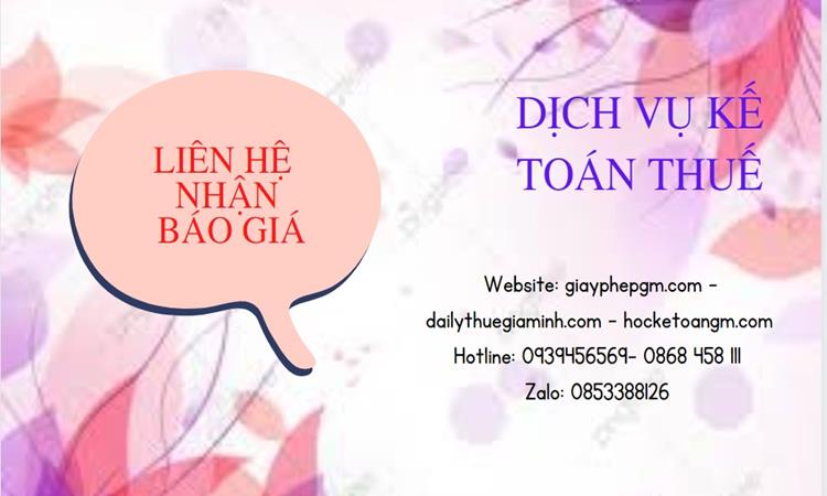 Dịch vụ kế toán thuế Gia Lai
