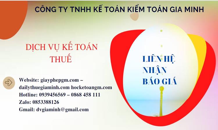 Dịch vụ kế toán thuế Huyện Hoài Đức