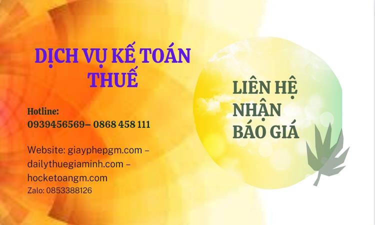 DỊCH VỤ KẾ TOÁN TRỌN GÓI TẠI QUẬN 12 CHÍNH XÁC NHẤT 5 Dịch vụ kế toán thuế Quận 12