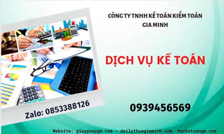 Dịch vụ kế toán thuế tại Cà Mau trọn gói