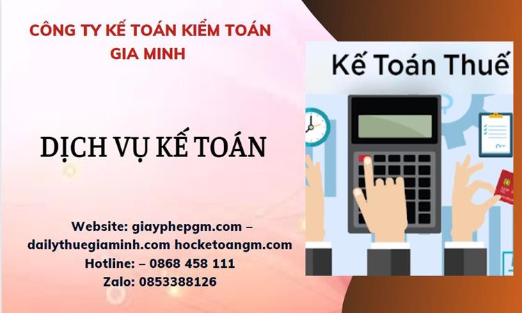 DỊCH VỤ KẾ TOÁN TRỌN GÓI TẠI HUYỆN CỦ CHI CHÍNH XÁC NHẤT 4 Dịch vụ kế toán thuế tại Huyện Củ Chi trọn gói