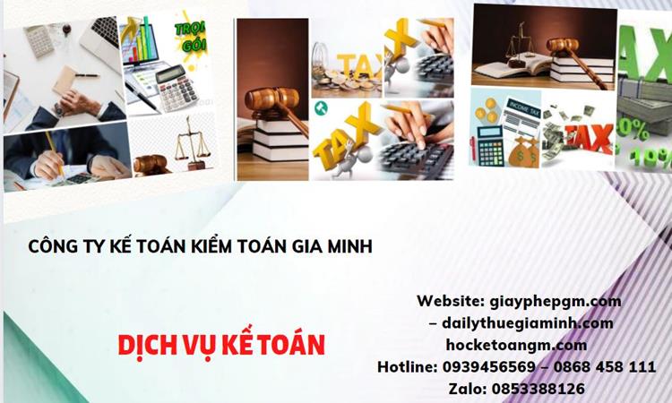 Dịch vụ kế toán thuế tại Huyện Thanh Liêm trọn gói