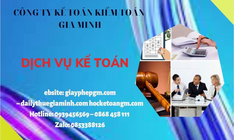 Dịch vụ kế toán thuế tại Quận 9 trọn gói