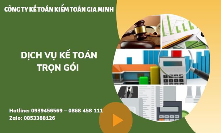 Dịch vụ kế toán trọn gói giá rẻ tại Bình Định