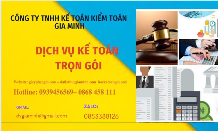 Dịch vụ kế toán trọn gói giá rẻ tại Quận Hai Bà Trưng