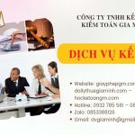 Thủ tục mở công ty dịch vụ bảo vệ tại Quận 5 Dịch vụ kế toán trọn gói tại Huyện Hoài Đức uy tín