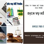 Dịch vụ kế toán trọn gói tại Quận Tân Phú uy tín