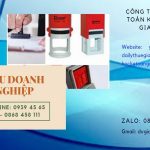 LÀM CON DẤU NHANH TẠI LÂM ĐỒNG 6 Dịch vụ khắc dấu giao tận nơi tại Lâm Đồng
