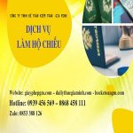 Dịch vụ làm hộ chiếu uy tín ở Kiên Giang