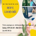 Làm hộ chiếu ở thành phố huế 6 Dịch vụ làm hộ chiếu uy tín ở Thành phố Huế
