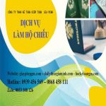 Làm hộ chiếu ở tuyên quang 6 Dịch vụ làm hộ chiếu uy tín ở Tuyên Quang
