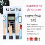 Dịch vụ kế toán thuế hàng tháng tại Bến Tre 6 Dịch vụ quyết toán thuế hàng tháng tại Bến Tre