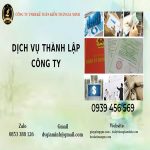 Thủ tục thành lập công ty vàng bạc tại Thái Bình 6 Thủ tục thành lập công ty vàng bạc tại Thái Bình