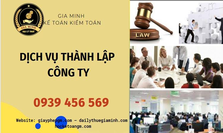 Dịch vụ thành lập doanh nghiệp tại Bắc Kạn