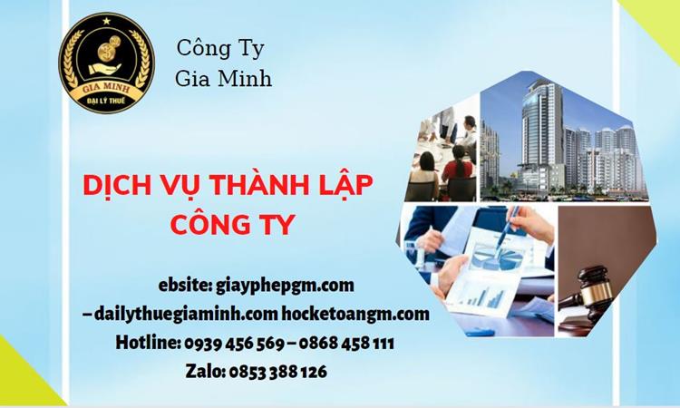 Dịch vụ thành lập doanh nghiệp tại Bình Phước