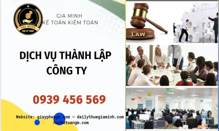 Dịch vụ thành lập doanh nghiệp tại Hà Tĩnh