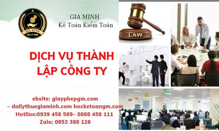 Dịch vụ thành lập doanh nghiệp tại Huế