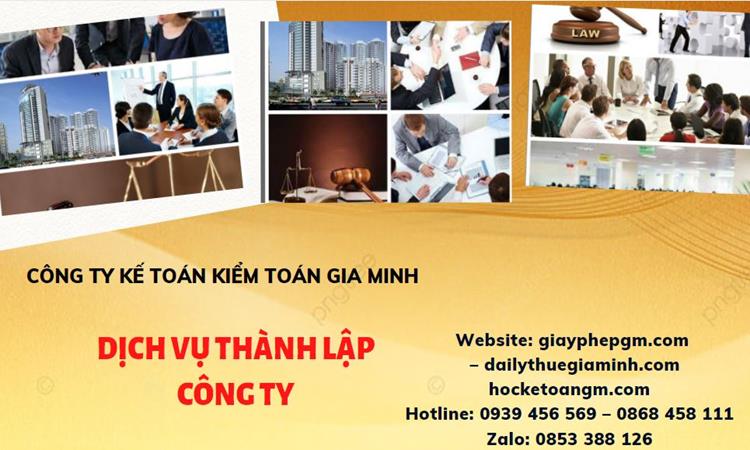 Dịch vụ thành lập doanh nghiệp tại Huyện Ân Thi