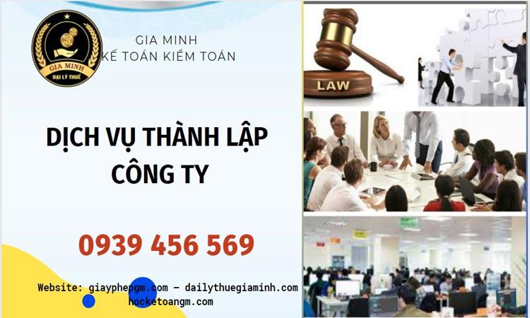 Dịch vụ thành lập doanh nghiệp tại Huyện Cờ Đỏ