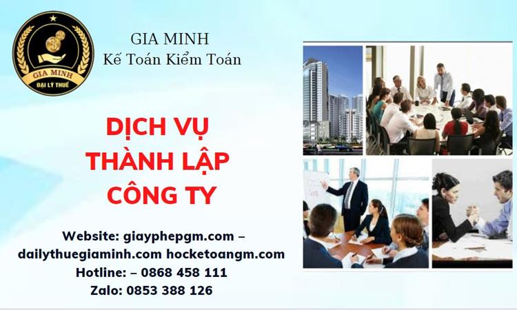 Dịch vụ thành lập doanh nghiệp tại Huyện Đông Anh