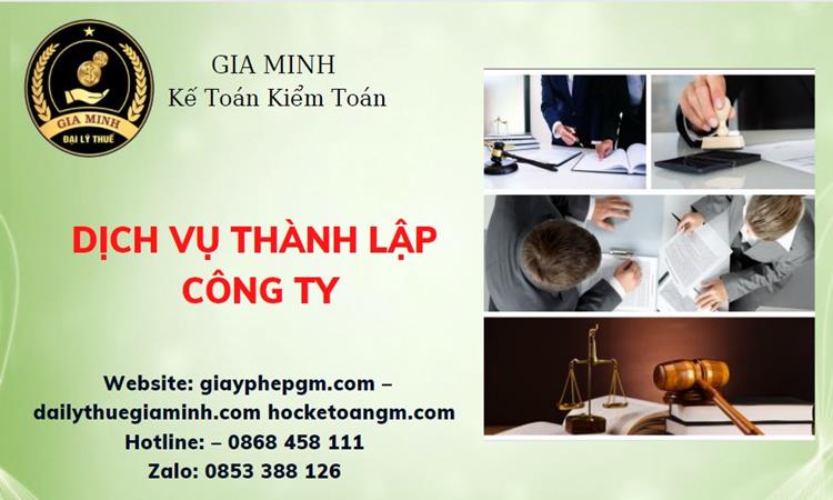 Dịch vụ thành lập doanh nghiệp tại Huyện Hóc Môn