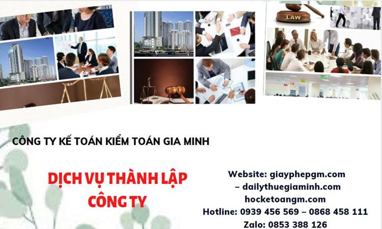 Dịch vụ thành lập doanh nghiệp tại Huyện Ứng Hòa