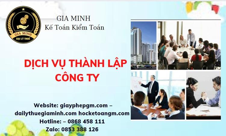 Dịch vụ thành lập doanh nghiệp tại Lâm Đồng